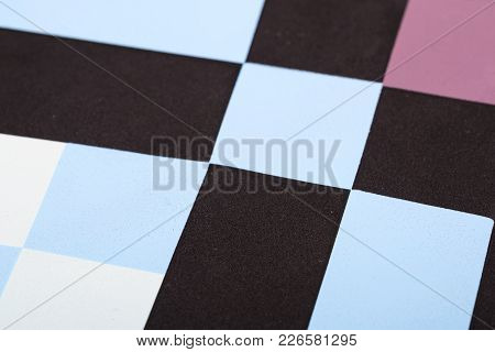Virtual Technology Game And Space Background. Minecraft Diamond Sword Macro Close Up