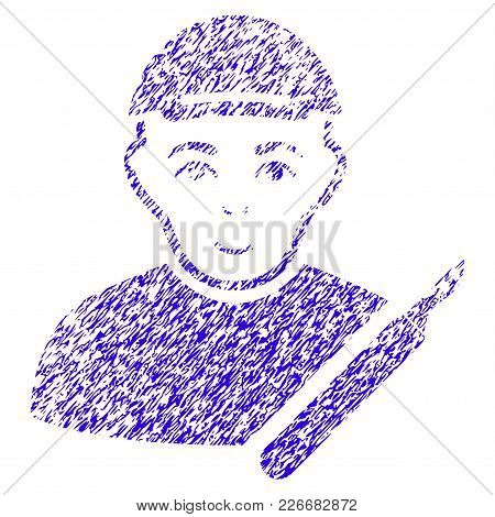 Grunge Surgeon Rubber Seal Stamp Watermark. Icon Symbol With Grunge Design And Dirty Texture. Unclea