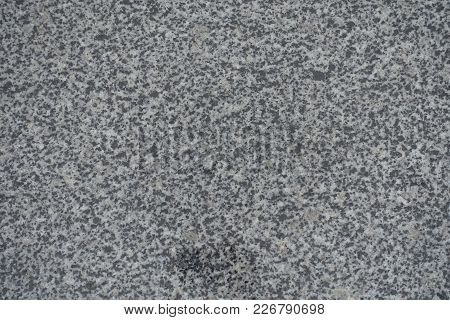 Texture Of Polished Grey Granite From Above