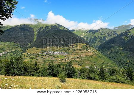 Aran Valley In The Catalan Pyrenees, Spain