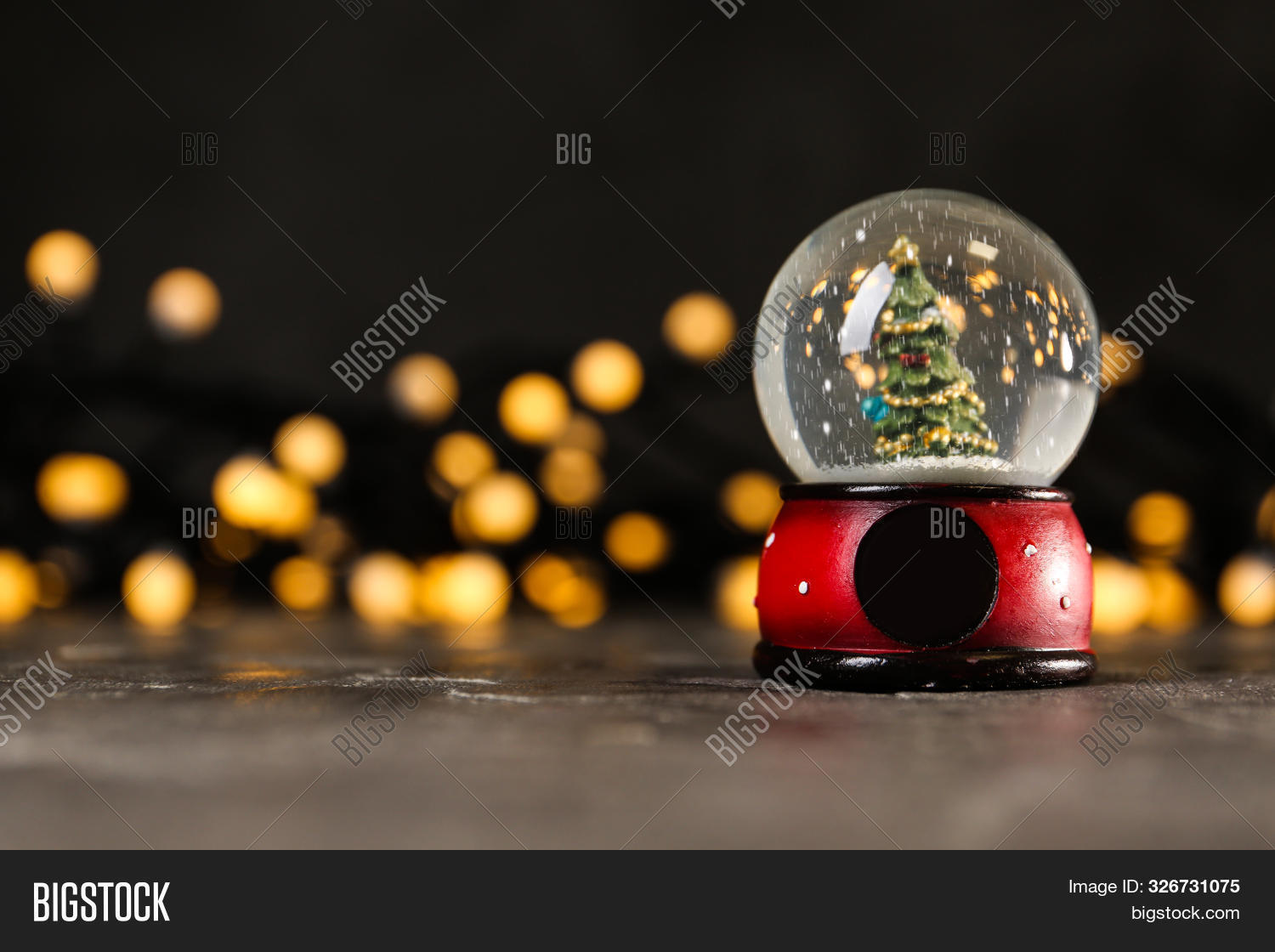 Christmas snow globe stock photo. image of cheery, glass Snow Globe Christmas Image & Photo (Free Trial) | Bigstock