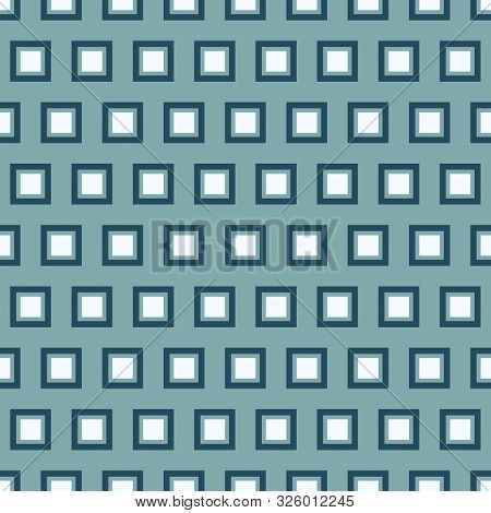 Seamless Pattern With White Squares
White Squares On Blue Background