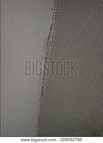 Proces Of A Reconstruction Of An Interior With Broken Wall