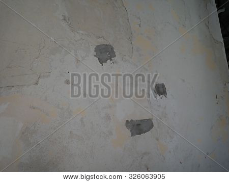 Proces Of A Reconstruction Of An Interior With Broken Wall