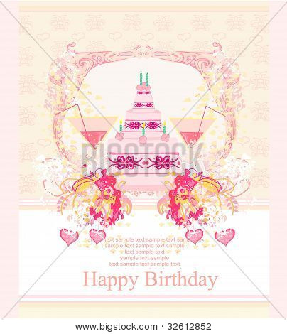 Carte de joyeux anniversaire