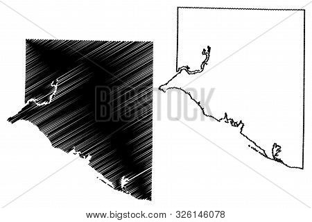 Limestone County, Alabama (counties In Alabama, United States Of America,usa, U.s., Us) Map Vector I