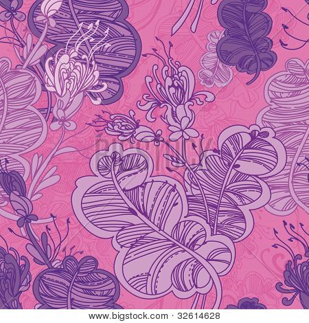 Nahtlose abstrakte Blumenmuster