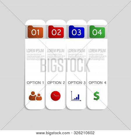 Infographic Design Vector And Marketing Icons Can Be Used For Workflow Layout, Diagram, Annual Repor