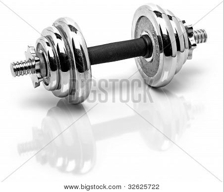 pesos de plata de la aptitud con reflexión