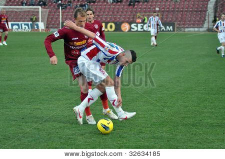 Giocatori di calcio in azione