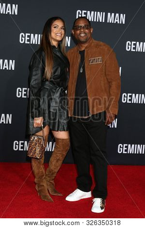 LOS ANGELES - OCT 6:  Roberta Moradfar, Martin Lawrence at the 