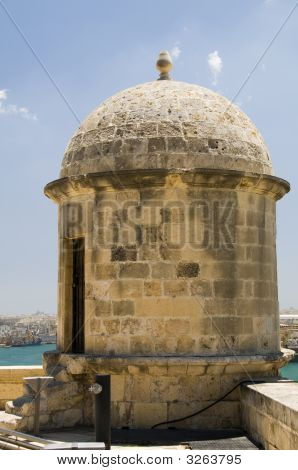 Strážní Post Senglea opevnění Valletty Malta
