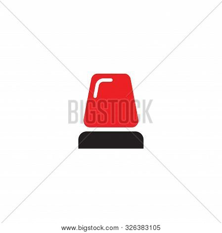Siren Graphic Design Template Vector Isolated Illustration