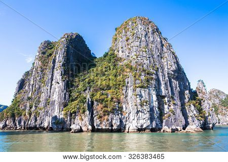 Ha Long Bay Unesco Heritage Site In Northeast Vietnam Indochina Known For Emerald Waters And Towerin