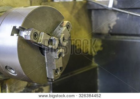 Cnc Turning Machine Spindle And Lathe Machining