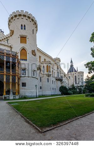 Czech Republic Castle Hluboka Nad Vltavou