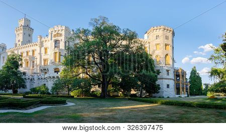 Czech Republic Castle Hluboka Nad Vltavou