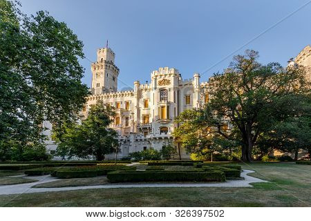 Czech Republic Castle Hluboka Nad Vltavou