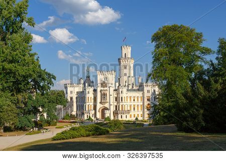 Czech Republic Castle Hluboka Nad Vltavou
