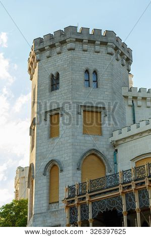 Czech Republic Castle Hluboka Nad Vltavou