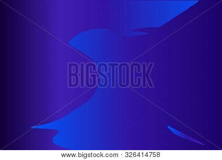 A Bright And Dark Shocking Blue Background