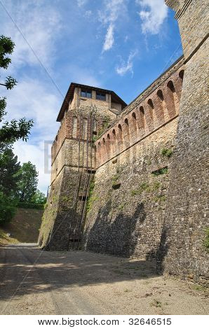 Sari linna. Emilia-Romagna. Italia.