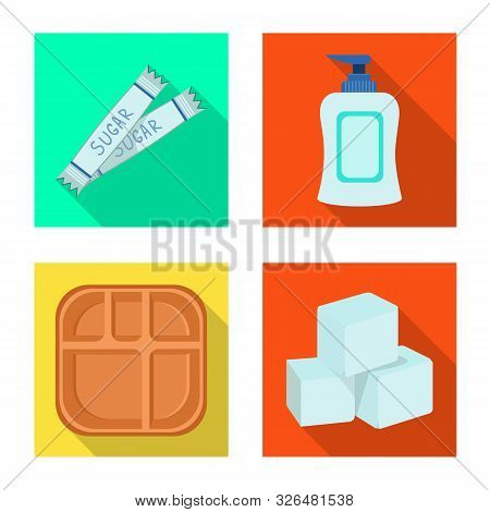 Vector Design Of Natural And Production Icon. Set Of Natural And Tropical Vector Icon For Stock.