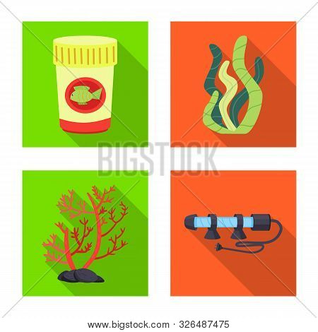Vector Illustration Of Natural And Hobby Icon. Set Of Natural And Interior Vector Icon For Stock.