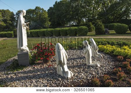 Chelm, Poland, September 14, 2019: Shrine, The Basilica Of The Virgin Mary In Chelm In Eastern Polan