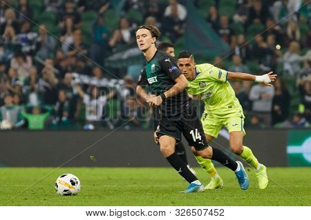 Krasnodar, Russia - October 3, 2019: Kristoffer Olsson Of Fc Krasnodar In Action During The Uefa Eur