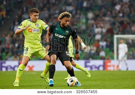 Krasnodar, Russia - October 3, 2019: Tonny Vilhena Of Fc Krasnodar In Action During The Uefa Europa 