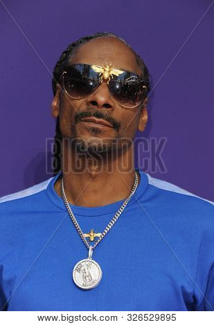 Snoop Dogg at the Los Angeles premiere of 'The Addams Family' held at the Century City AMC in Century City, USA on October 6, 2019.