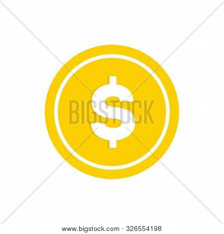 Logo Coin Vector. Investment Logo. Financial Or Business Concept