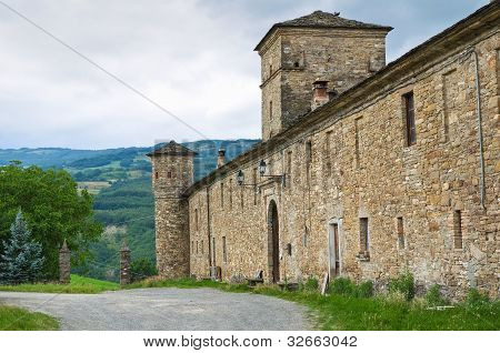 Château de Golaso. Varsi. Emilia-Romagna. Italie.