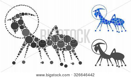 Creature Skafandr Composition For Creature Skafandr Icon Of Filled Circles In Different Sizes And Sh