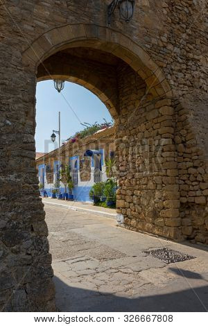 Gateway to the ancient medina of Asilah, north of Morocco 