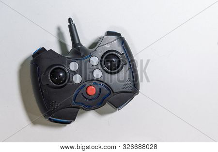 World Of Games, Joystick On A White Background