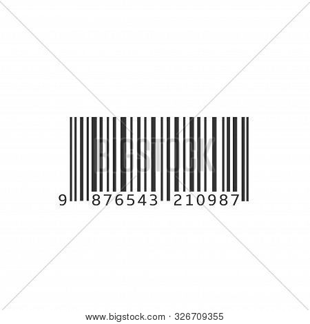 Simple Bar Code. Striped Identification Sign, Imformation About Product