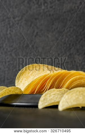 Potato Chips On The Plate