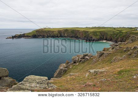 View Of The Scenery At The Lizard In Cornwall