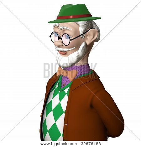 Sguardo di lato sul dottore Aibolit