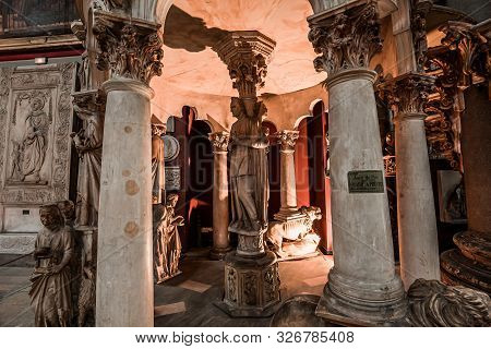 Interiors Of Ecole Des Beaux Arts, Paris, France
