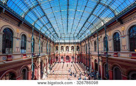 Interiors Of Ecole Des Beaux Arts, Paris, France