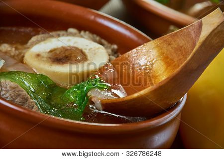 Bulgarian Pacha Soup