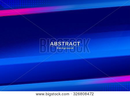 Abstract Blue Sky Vector Background For Use In Design Template