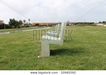 paisaje de sillas