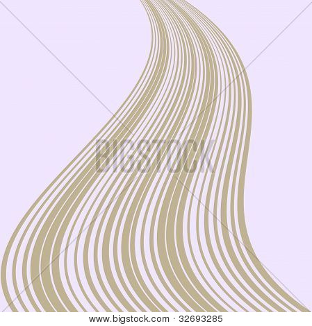 Abstract lines on light background.