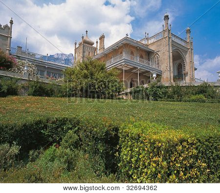 Vorontsov palác v Alupce, Ukrajina
