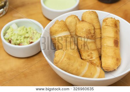 Venezuela Tequeños Food Cheese Stick, Appetizer To Share With Friends