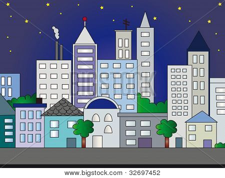 Byen Illustration